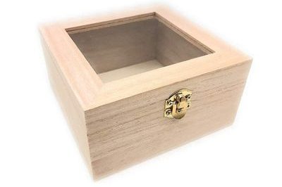 Diy wooden gift box with acrylic lid (5)