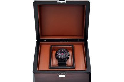 High quality wooden brown watch box (4)