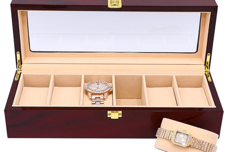 Manufacture direct supply wooden watch box (5)