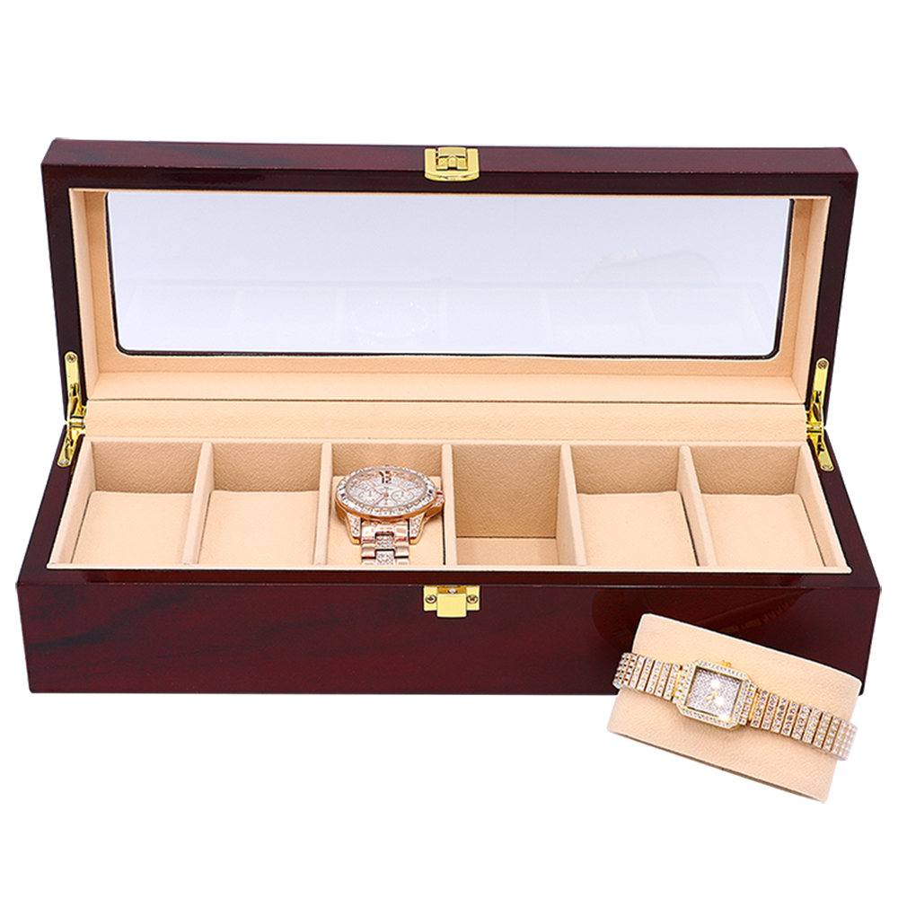 Manufacture direct supply wooden watch box (5)