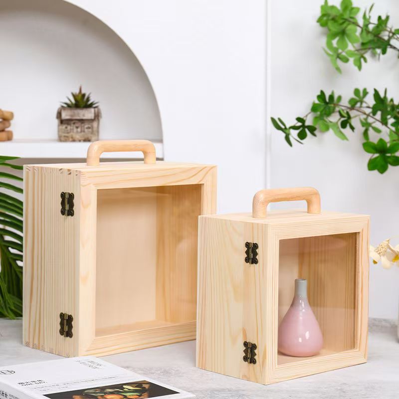 Custom Creative Wedding Wooden Gift Box for Keepsakes