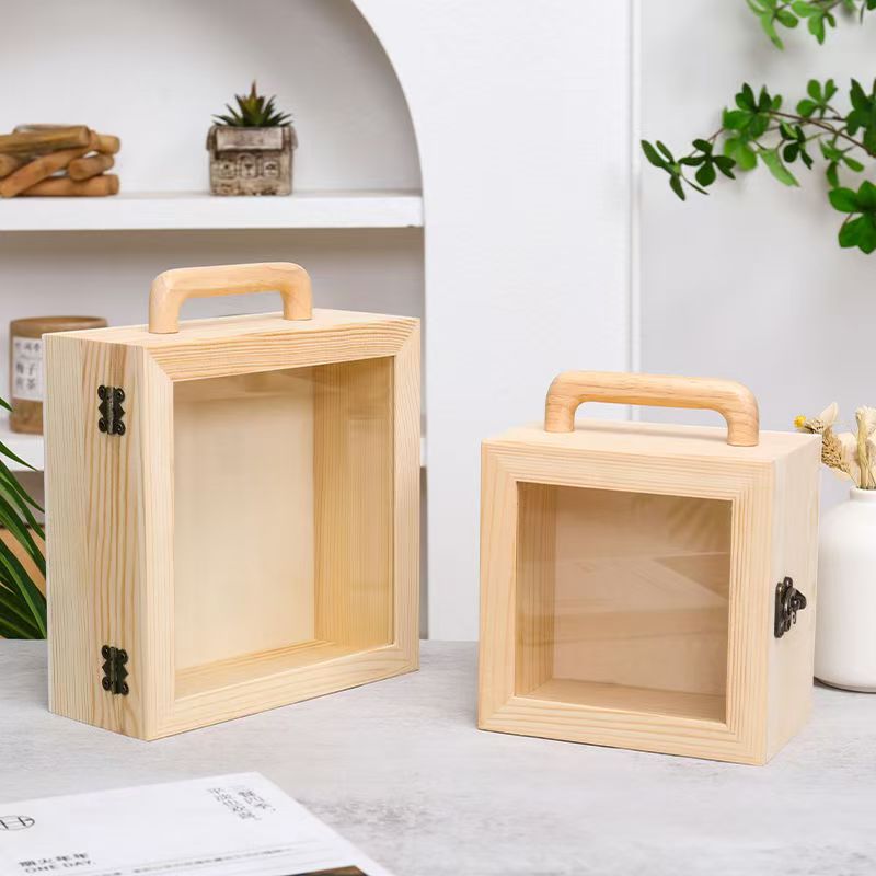 Custom Creative Wedding Wooden Gift Box for Keepsakes