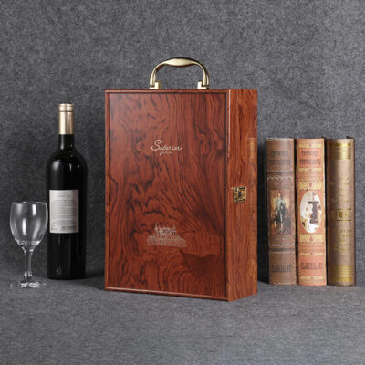 Custom MDF Wooden Box for Premium Wine