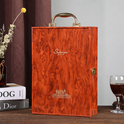 Custom MDF Wooden Box for Premium Wine