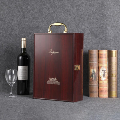 Custom MDF Wooden Box for Premium Wine