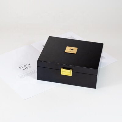 Custom MDF Wooden Gift Box for Jewelry and Watches