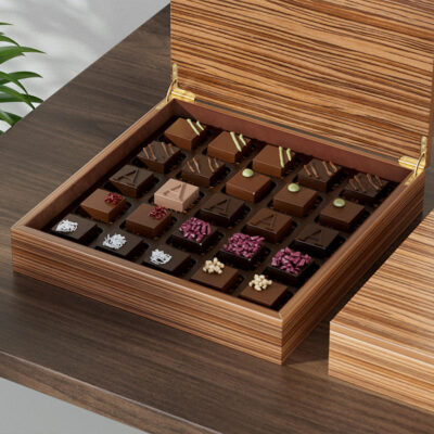 Custom MDF Wooden Chocolate Gift Box