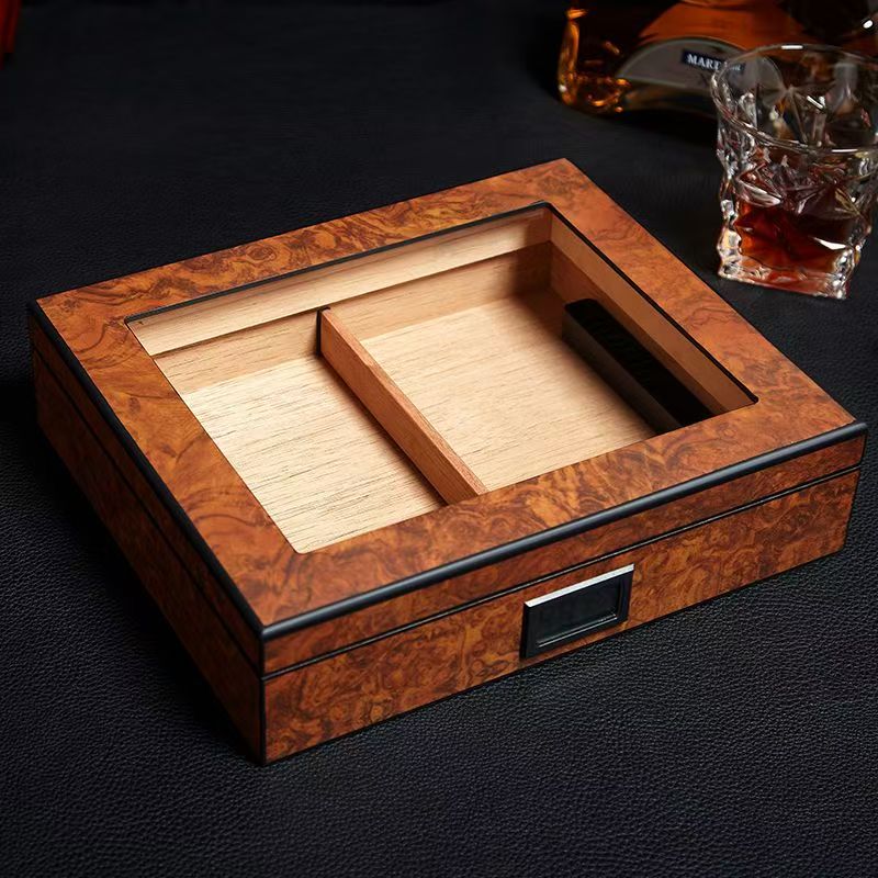 Custom High-End Luxury Wooden Cigar Box