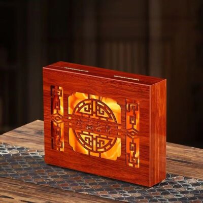 Custom Wooden Tea Box for Pu-erh Tea Gifts