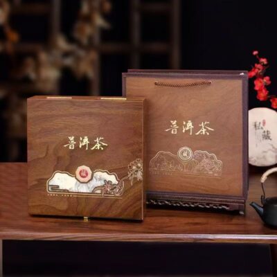 Custom Wooden Tea Box for Pu-erh Tea Gifts