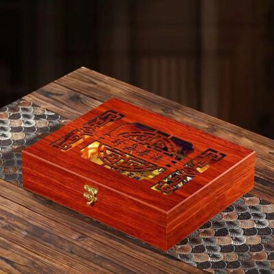 Custom Wooden Tea Box for Pu-erh Tea Gifts
