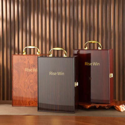 Custom MDF Wooden Wine Gift Box