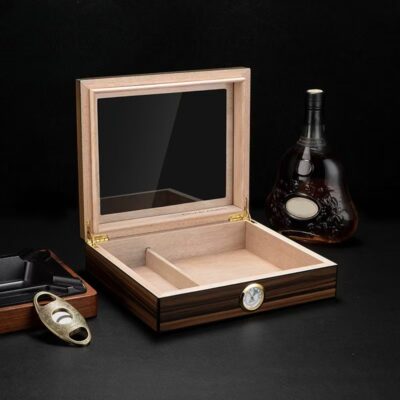 Custom Premium Wooden Cigar Box for Luxury Packaging