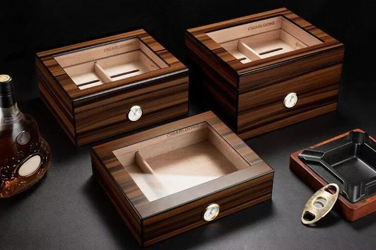 Custom Wooden Cigar Box for Premium Cigar Storage (7) Custom Premium Wooden Cigar Box for Luxury Packaging