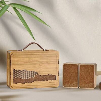 Custom Airtight Wooden Tea Box with Lid