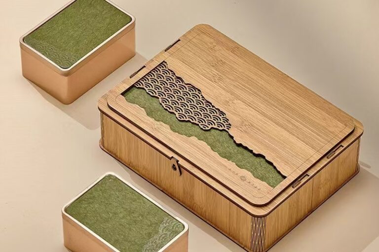 Custom Wooden Tea Box for Airtight Tea Storage (4) Custom Airtight Wooden Tea Box with Lid