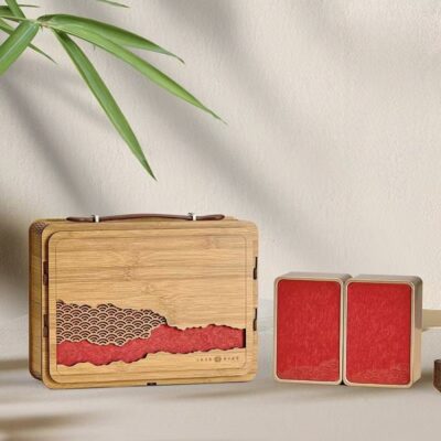 Custom Airtight Wooden Tea Box with Lid