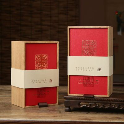 Custom Wooden Tea Gift Box for Exquisite Packaging