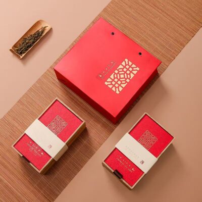 Custom Wooden Tea Gift Box for Exquisite Packaging