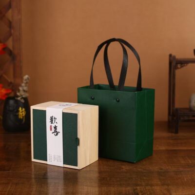 Custom Exquisite Wooden Tea Gift Box