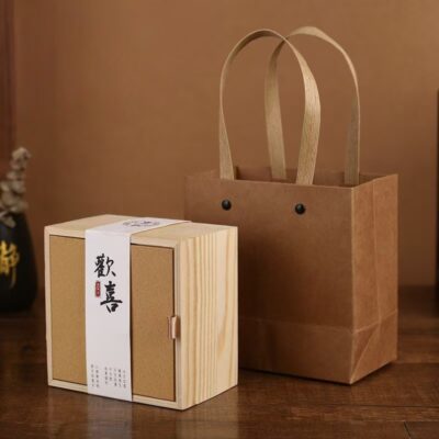 Custom Exquisite Wooden Tea Gift Box