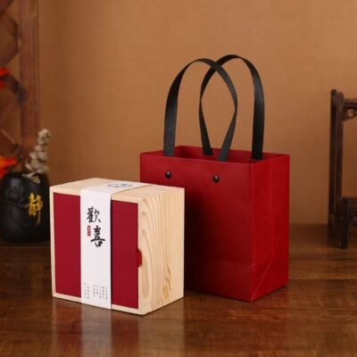 Custom Exquisite Wooden Tea Gift Box