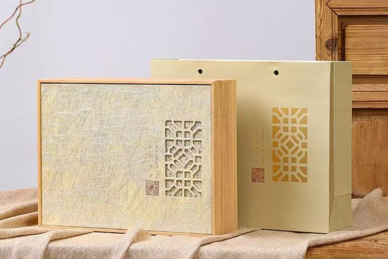 Custom Wooden Tea Box for Gift Packaging (6) Custom Modern Wooden Tea Gift Box Design