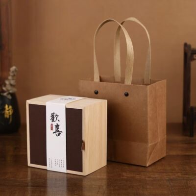 Custom Exquisite Wooden Tea Gift Box