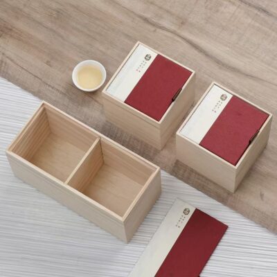 Custom Wooden Tea Gift Box for Luxury Packaging