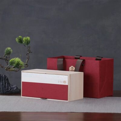 Custom Wooden Tea Gift Box for Luxury Packaging