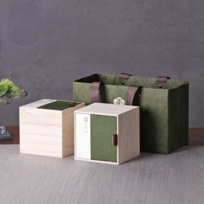 Custom Wooden Tea Gift Box for Luxury Packaging