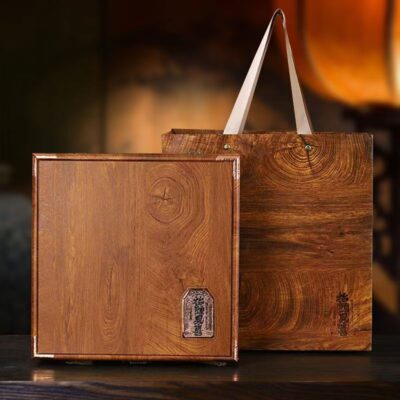 Custom Wooden Tea Gift Box for High-End Packaging