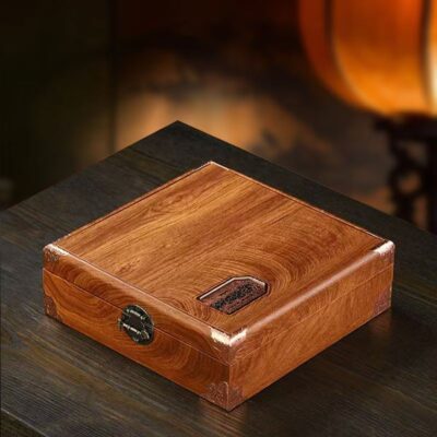 Custom Wooden Tea Gift Box for High-End Packaging