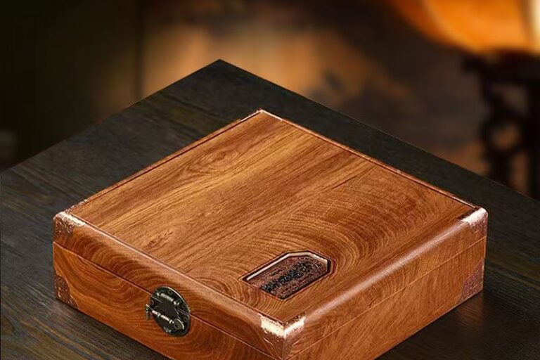 Custom Wooden Tea Gift Box for High-End Packaging