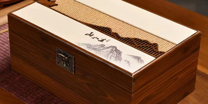 Custom Luxury Wooden Tea Gift Box