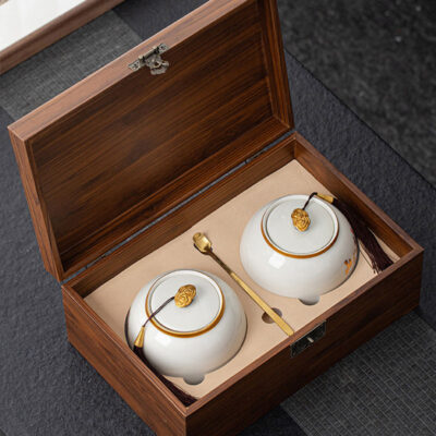 Custom Luxury Wooden Tea Gift Box