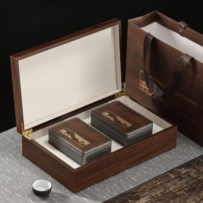Custom Luxury Wooden Tea Gift Box