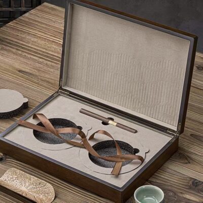 Custom Luxury Wooden Tea Box for Gift Packaging