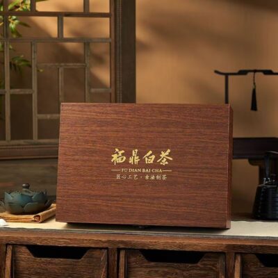 Custom Wooden Tea Gift Box for Pu-erh Tea Packaging
