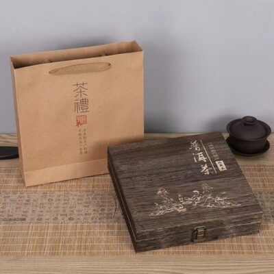 Custom Wooden Tea Box for Pu-erh Tea Cake Storage