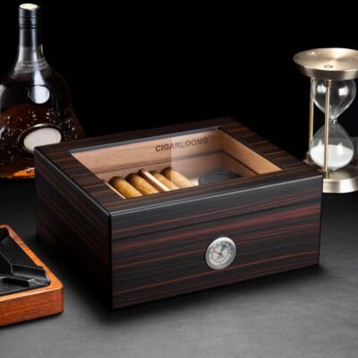 High-End Elegant Custom Wooden Cigar Box