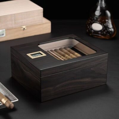 High-End Elegant Custom Wooden Cigar Box