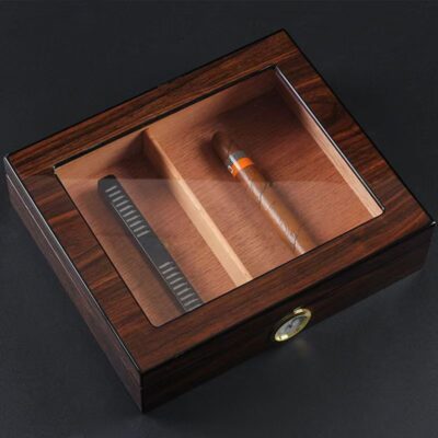 High-End Elegant Custom Wooden Cigar Box