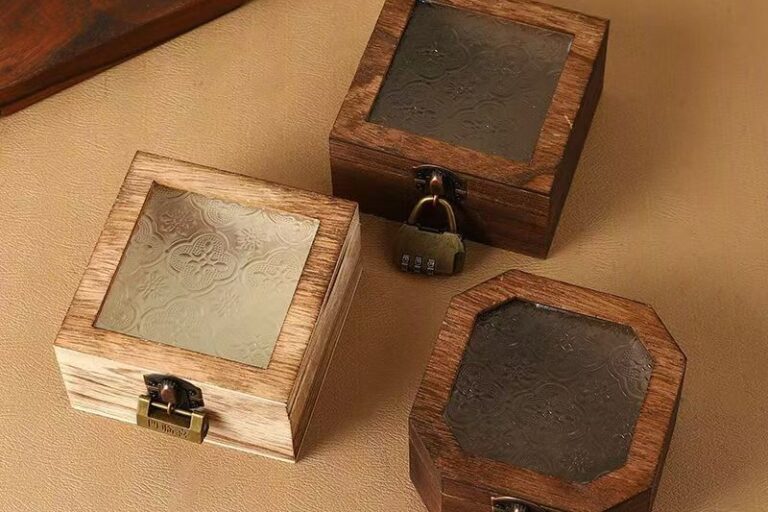 Elegant Custom Wooden Gift Box for Jewelry Gifts (5) Custom Wooden Jewelry Gift Box for Luxury Packaging