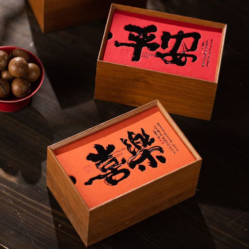 Custom Luxury Wooden Gift Box for Weddings and Holidays