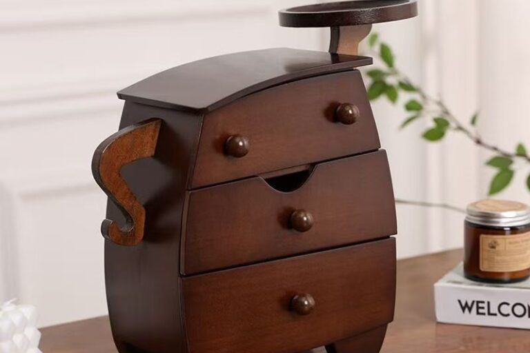 Custom Luxury Wooden Jewelry Box for Wedding Gift