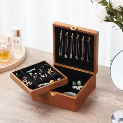 Custom Wooden Jewelry Box for Jewelry Storage