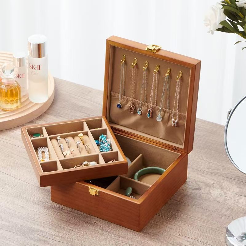 Custom Wooden Jewelry Box for Jewelry Storage