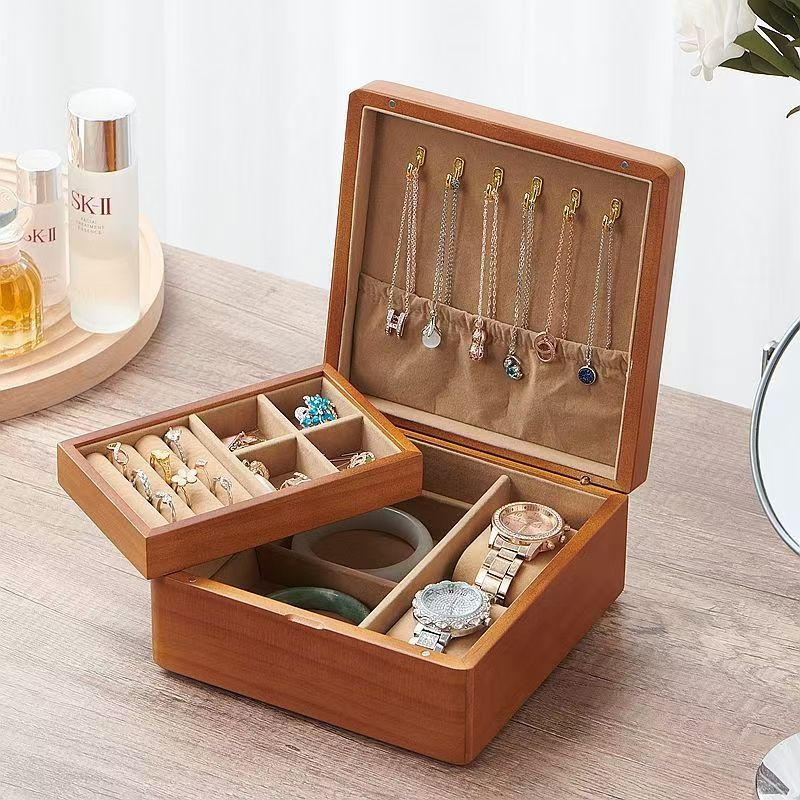 Custom Wooden Jewelry Box for Jewelry Storage