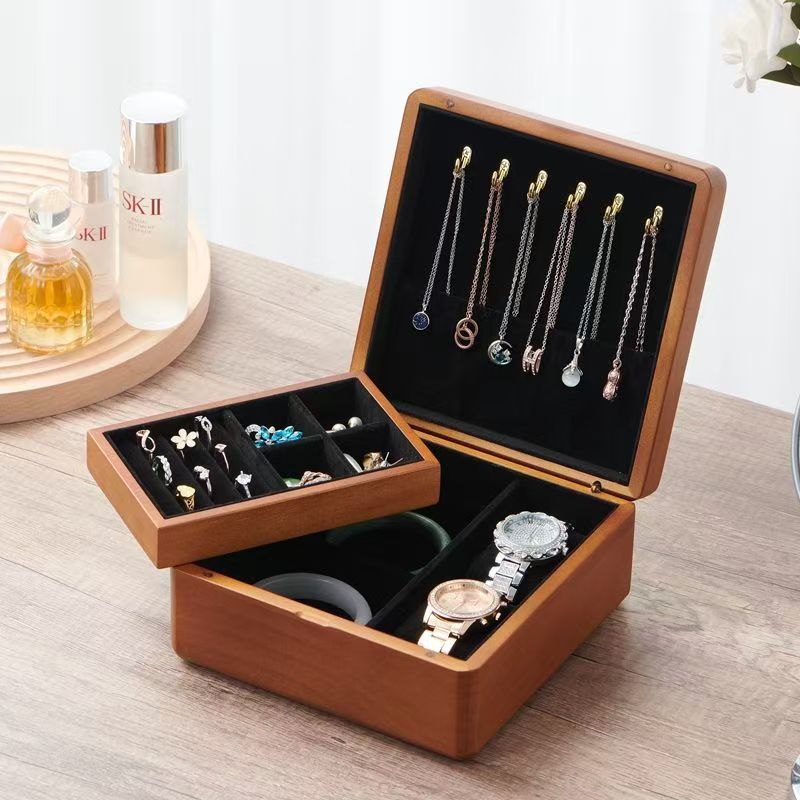 Custom Wooden Jewelry Box for Jewelry Storage